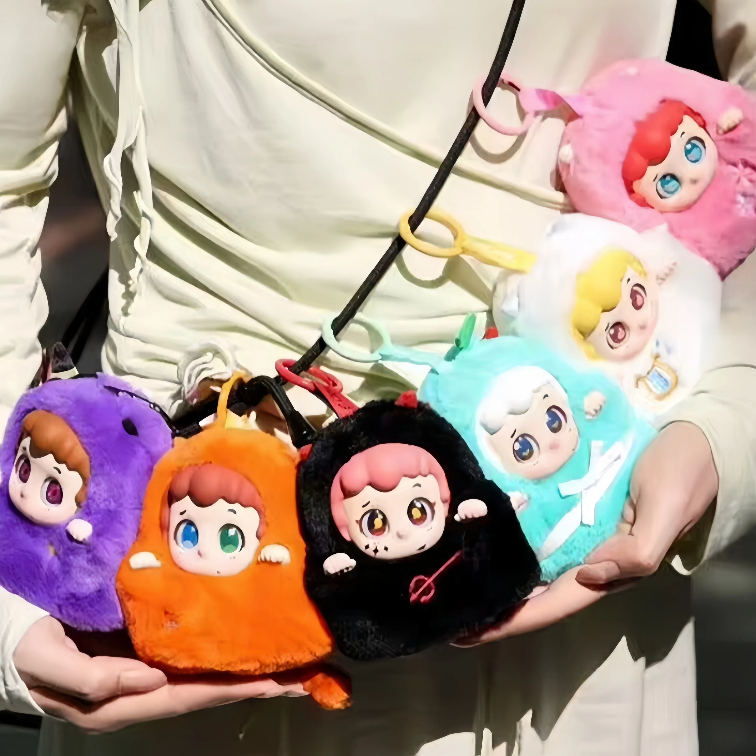 Trendy Handmade in Spot Piny Ghost Plush Blind Box Cute Street Style Surprise Toy for Trendy Play Gift - out of the Bag Doll