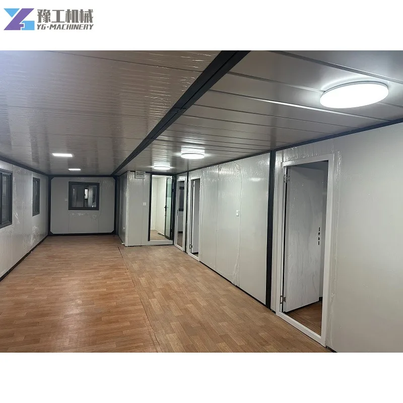 China Supplier Container Houses Mobile Home Container 40ft Tiny Home Container House Dual-wing Expansion Folding House for US