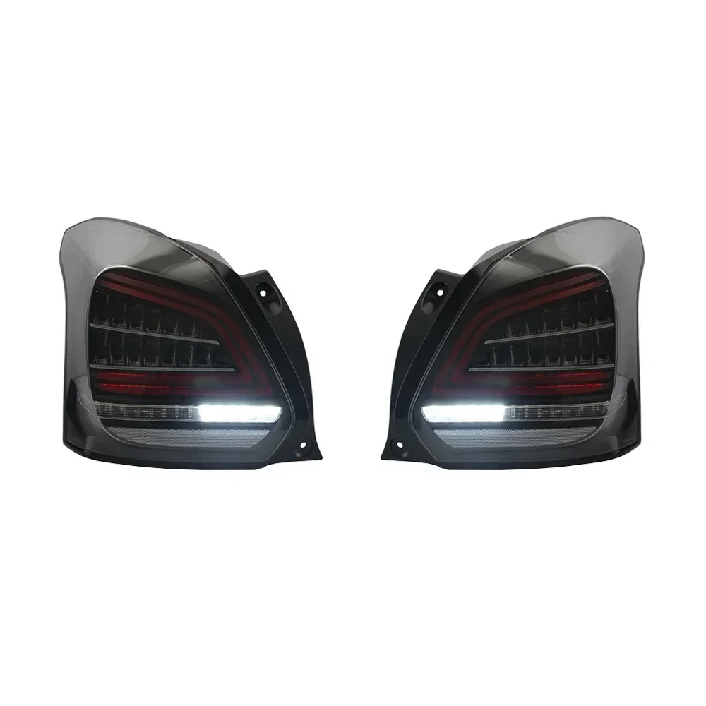 سيارة مصباح ليد خلفي تعديل مجموعة مصابيح خلفية لسوزوكي سويفت 2023 DRL الفرامل إشارة عكس الضوء المبيعات الساخنة قسط دائم