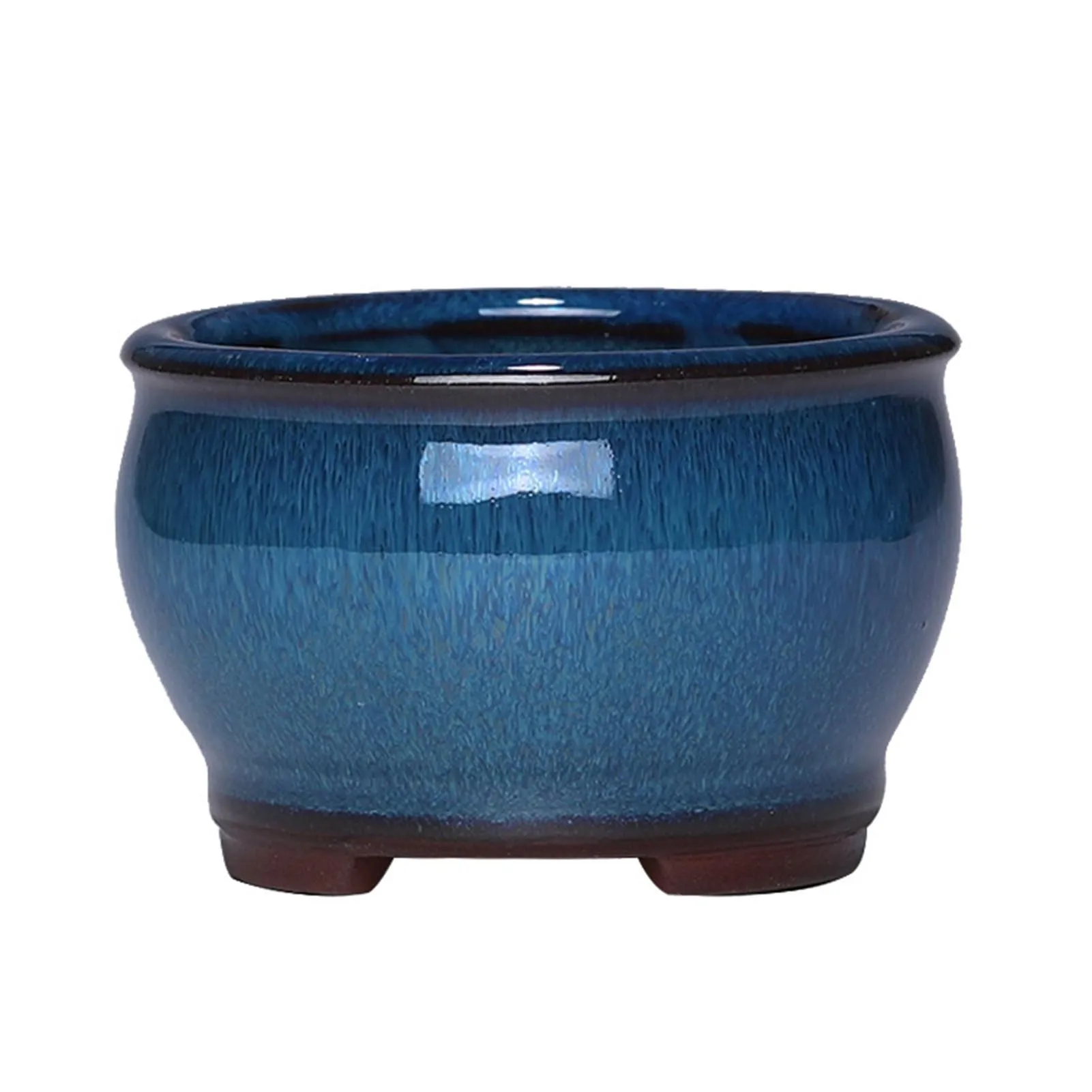 Ceramic Garden Planter Pots Ceramic Plant Pots with Drainage Holes for Indoor Flowers Cactus Herbs Aloes view 4