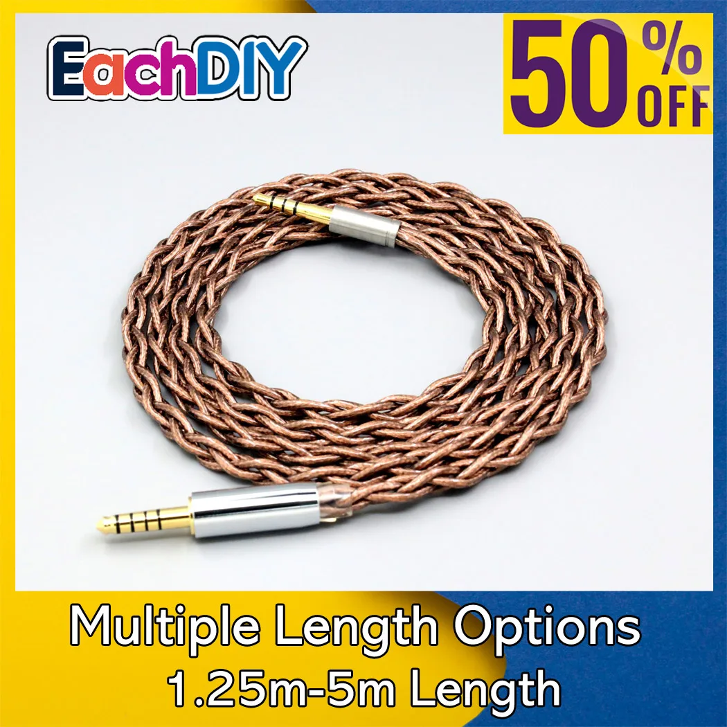 

99% 24k Gold 7n Pure Silver Graphene Shield Earphone Cable For Denon AH-mm400 mm300 mm200 Beats solo2 solo3 headphone LN008568