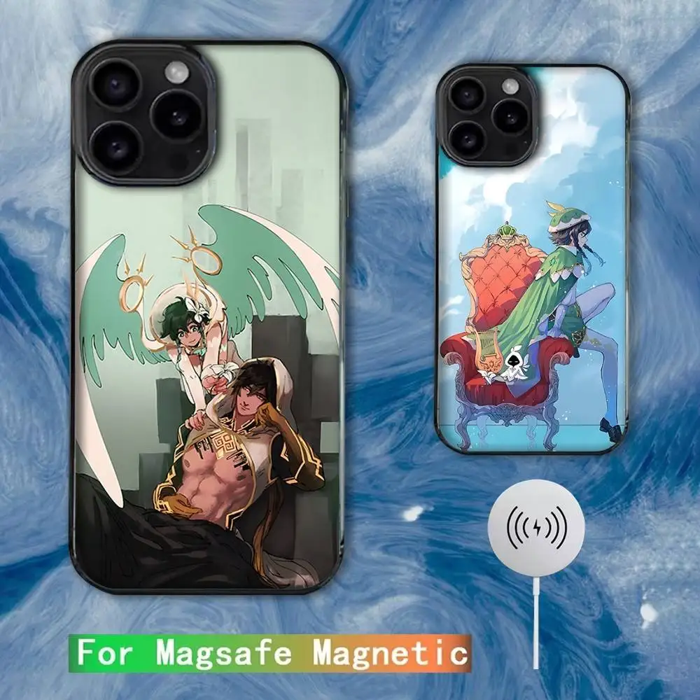 

V-Venti B-Barbatos Phone Case For iPhone 16e,16,15,14,13,12,11,Plus,Pro,Max,Mini Magsafe Magnetic Wireless Charging