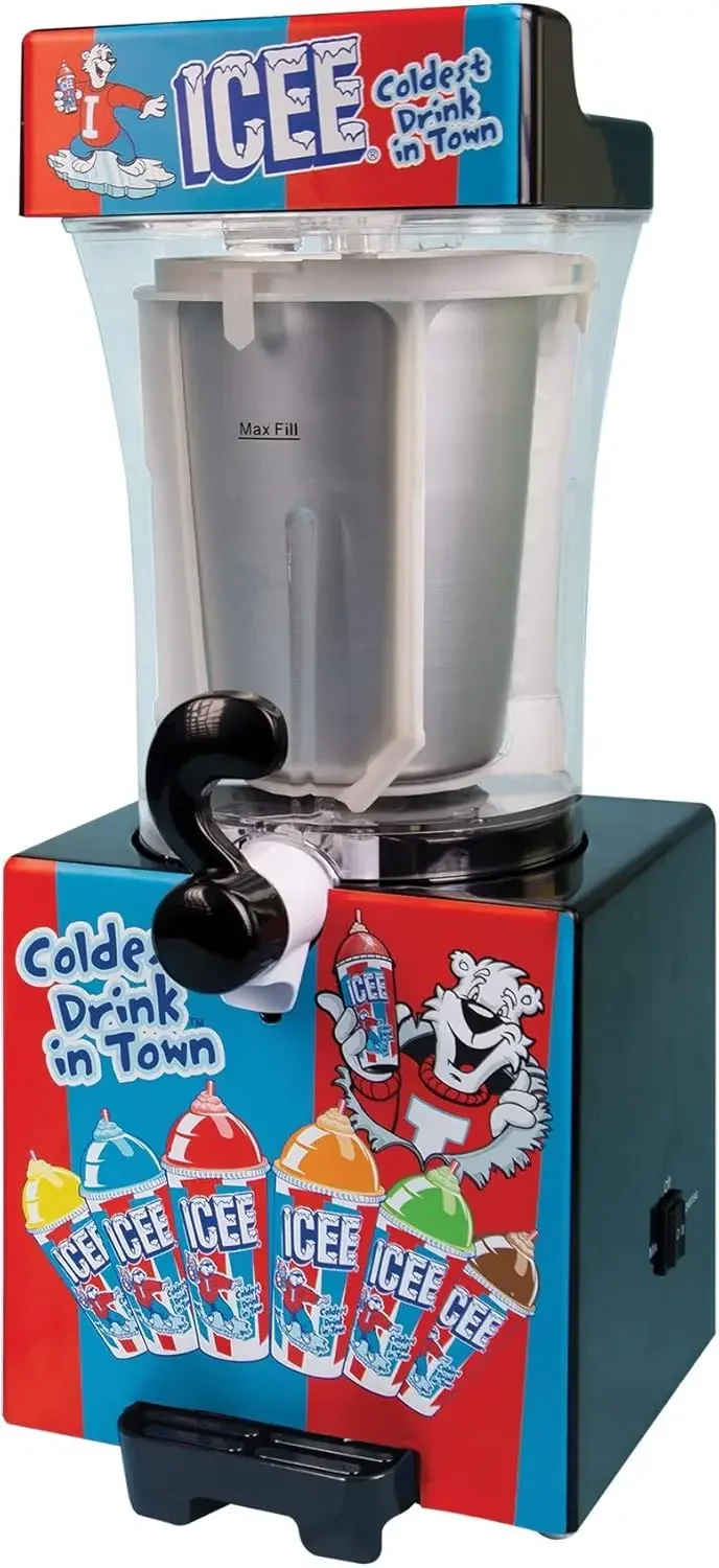 Genuine ICEE Brand Counter-Top Sized ICEE Slushie Maker - Spins Your Pre-Chilled Ingredients with Your Ice into ICEE Slushies!