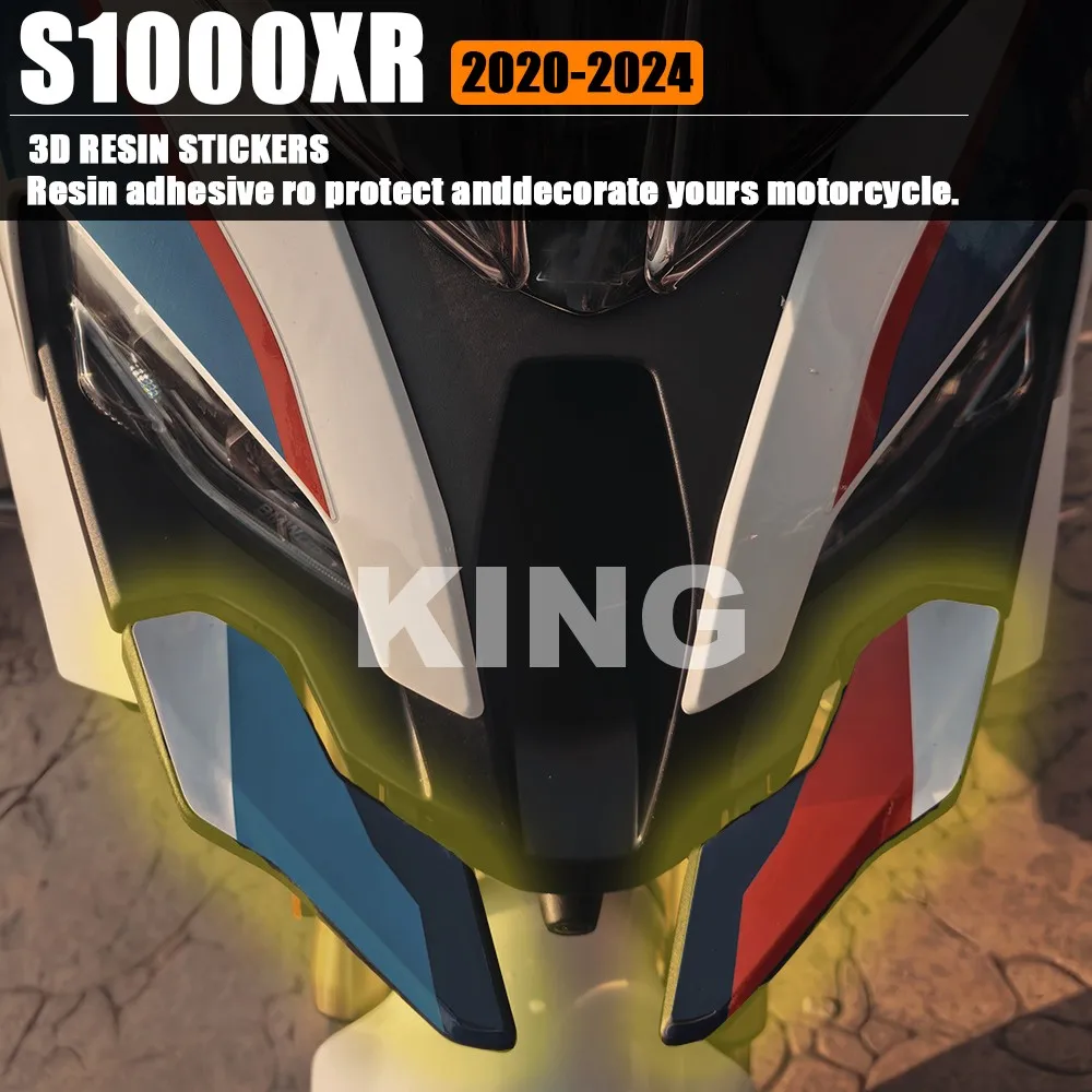 لسيارات BMW S1000XR 2024 ملصق سيارة الشفة الأمامية S1000XR ملصق عجلة s 1000 xr أجزاء تعديل s1000xr ملصق