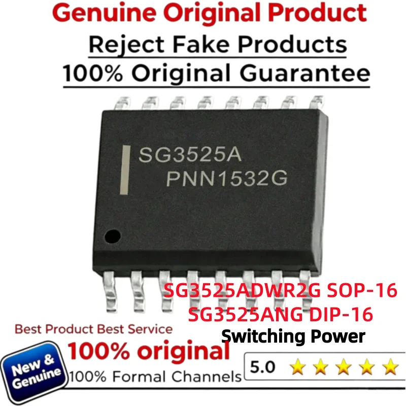 5-10-20pcs 100% New Imported Original SG3525ANG SG3525AN DIP-16  SG3525ADWR2G SG3525A  SOP-16  Switching Power SG3525