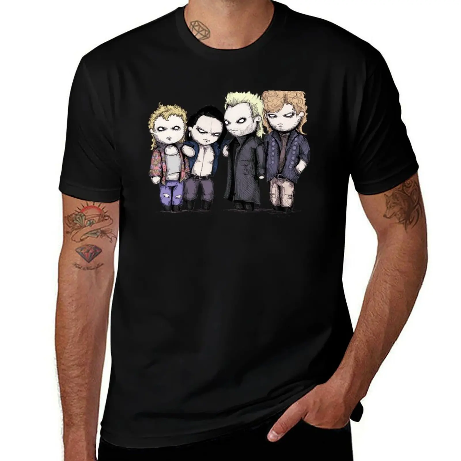 Lost Plushie Boys T-Shirt Modern Print Casual T-Shirt