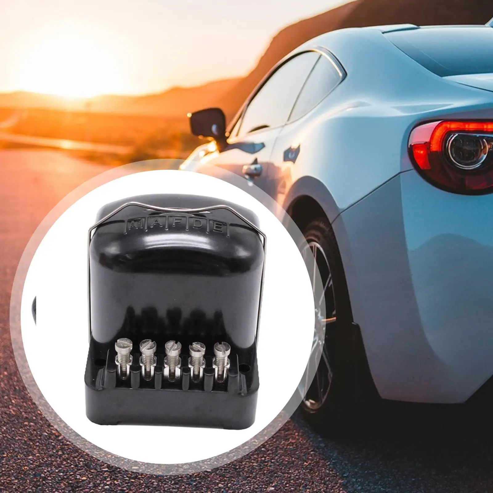 Voltage Regulator Control Box Easy to Install Screw in Terminals 12V for Car Spare Part