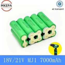 2S1P 1S3P 3S2P 4S2P 5S2P 8.4V 3.7V 10.8V 16.8V 18V MJ1 battery pack 18650 3500mAh battery for 18V screwdriver battery