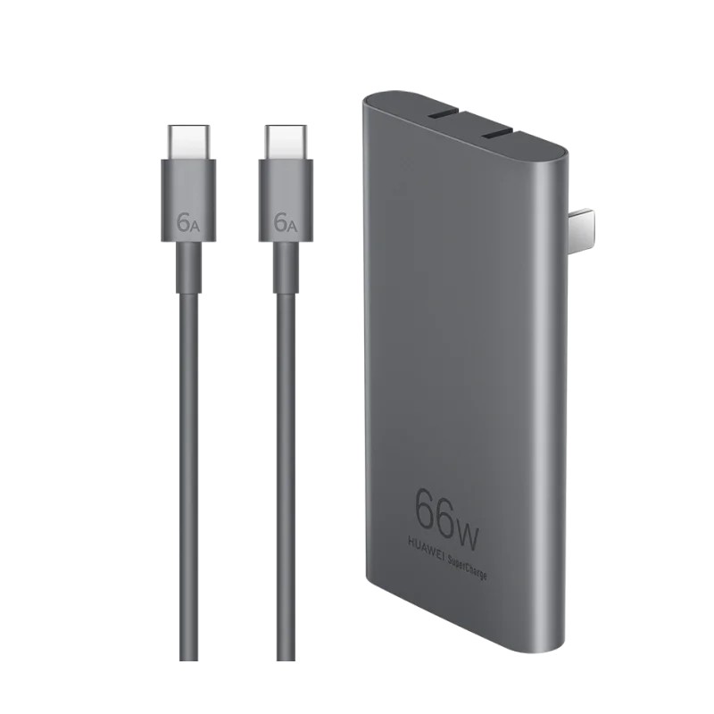 

Super Charge Max 66 Вт A6 ГаН из нитрида галлия дляMateBook/MatePad, планшета/ноутбука/сотового телефона/гарнитуры, совместимая с iPhone/iPad/MacBook