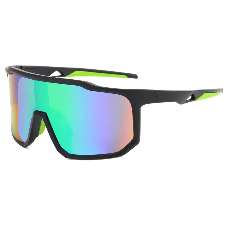 8290  Men's and Women's Outdoor Sports Cycling Sunglasses Colorful Large Frame Windproof Eye Protection Sunglasses