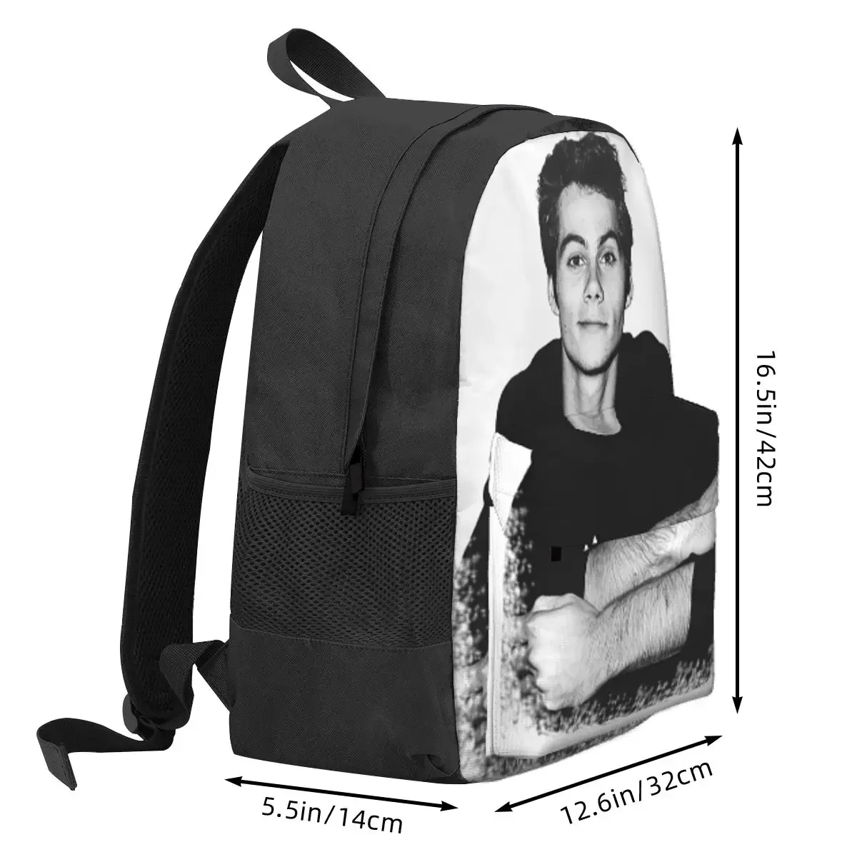 Dylan O'Brien Backpack Daypack Large Capacity Children BookBag School Bag Shoulder Bags for Men Women