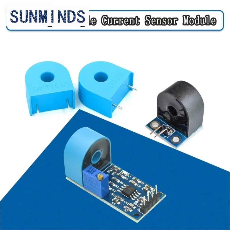 ZMCT103C 5A Range Single Phase AC Active Output Onboard Precision Micro Current Transformer Module Current Sensor