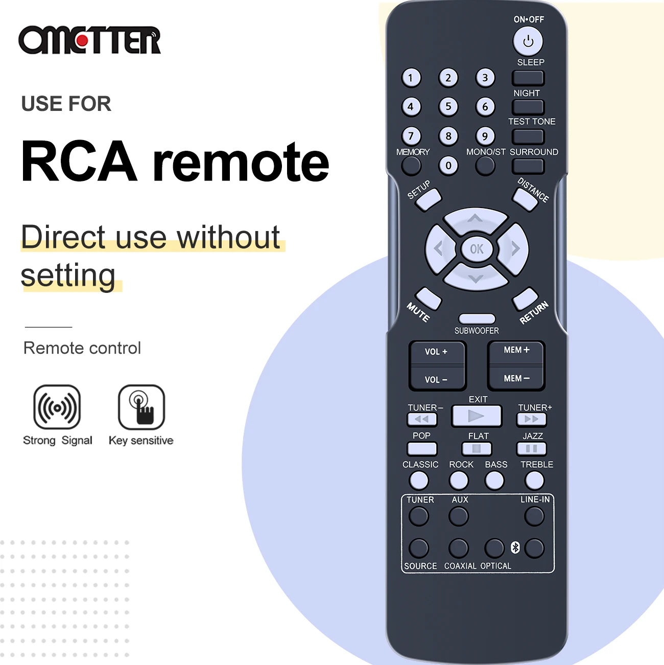 Système de Home cinéma pour RCA, son surround à distance, RT2781BE RT2781 RT2781HB