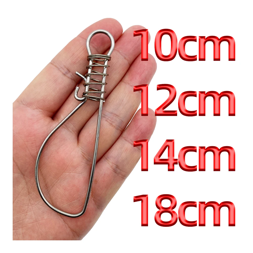 3Pcs Micro Lure Stainless Steel Fish Buckle Live Fish Button Portable Fish Lock Fish Piercer Fishing Fishing Accessories