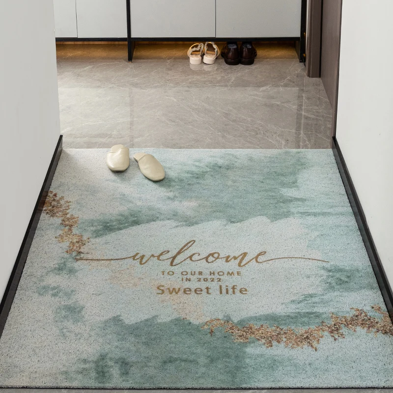 

Door Mat Welcome Mat Inside Outside Home Floor Mat Low-Profile Indoor Outdoor Mats for Entryway High Traffic Areas Patio Garage