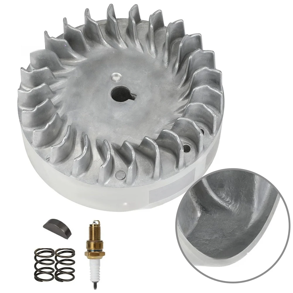 For Coleman CT200U Go-kart Upgrade 212cc Flywheel For Go-kart Racing Crankshaft Flywheel Key Hairline Cracks Normal