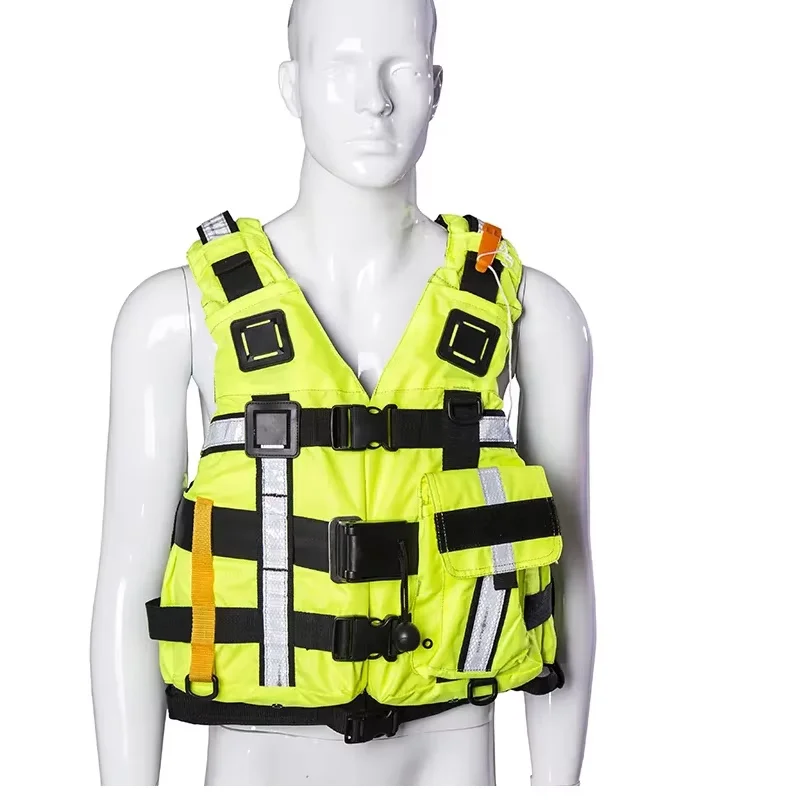 Wholesale Ruijunhong High Quality PVC Foam Adult Floating Vest Customizable Life Reflective Water Rescue Vest for Kids Direct