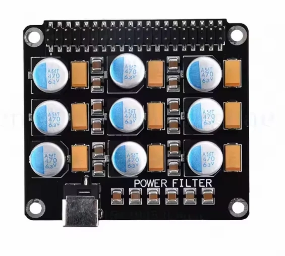 Audio Decoder Digital Broadcasting Power Purification Board Power Filter Applicable To All Expansion Boards For Raspberry Pi Dac