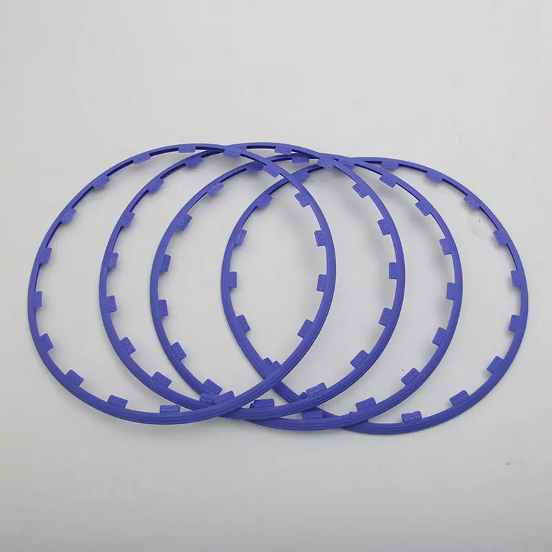 18/19/20inch Universally Car Wheel Rims Protectors Decor Strip Tire Guard Line for Volkswagen Tiguan Jetta Mk2 Mk6 Gti 6R Tesla