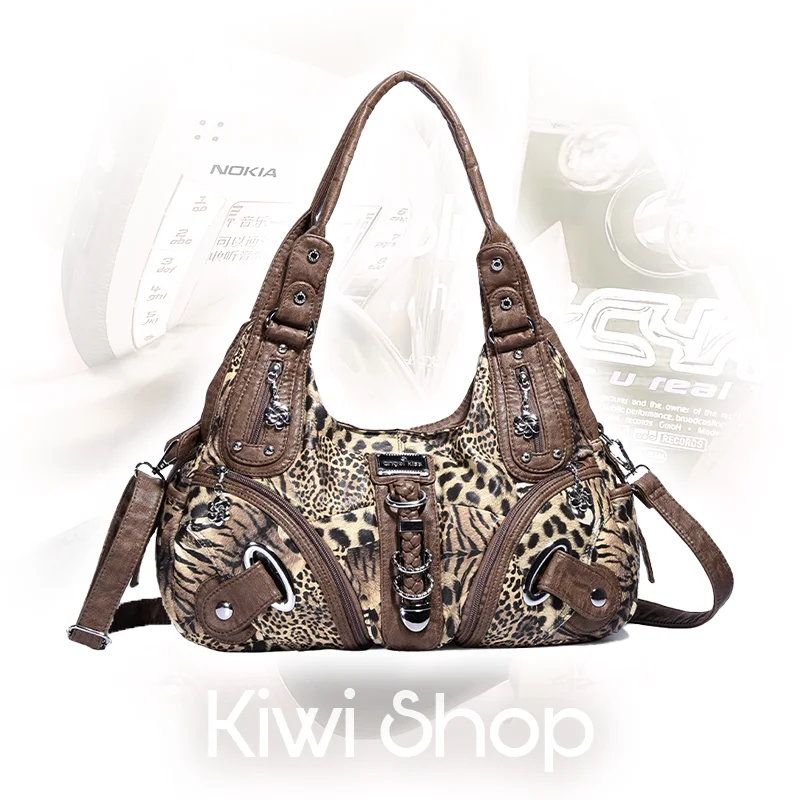 Tie-dye Y2k Bag Spice Girl Armpit Bags Niche Women's Bag Subculture Personality High Sense Large Capacity Vintage Shoulder Bag