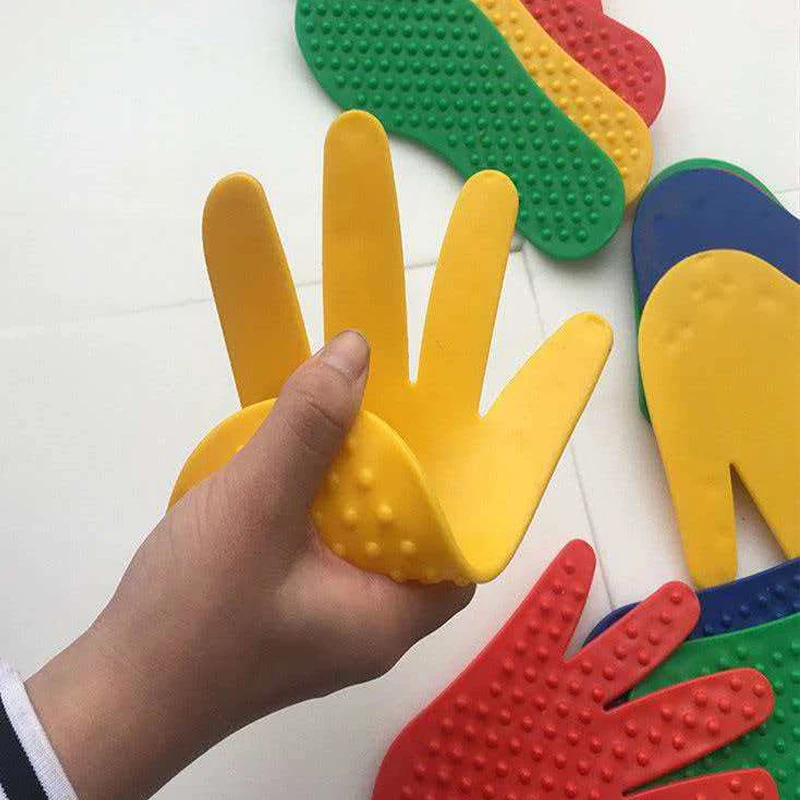 1Pair Hand And Feet Coordination Game Play Mat Sensory Integration Training Stepping Stones Obstacle Course for Kids Adults Fun