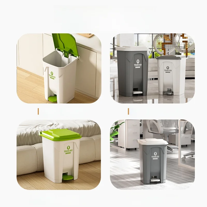 

Large Capaci Pedal Tra Can Outdoor Super Size Foot Operated Hygienic Bin Home And Commercial Use 30 Liter 50 Liter YYN Brand