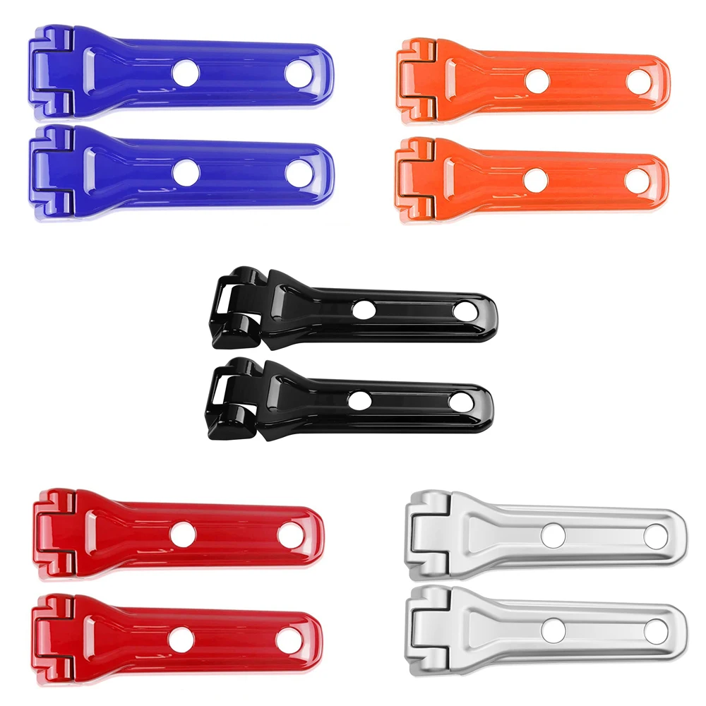 سيارة الباب الخلفي قطع الغيار الإطارات الباب الخلفي المفصلي غطاء الزخارف ل جيب رانجلر JL JLU 2018 الملحقات الخارجية