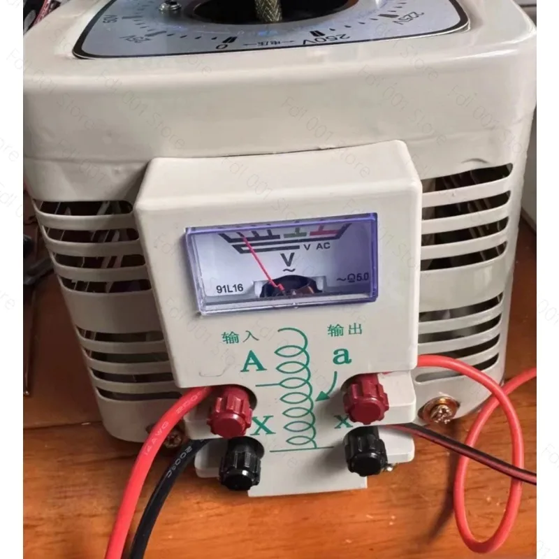 Manual Variable Transformer  Single Phase Contact Type Voltage Stabilizer