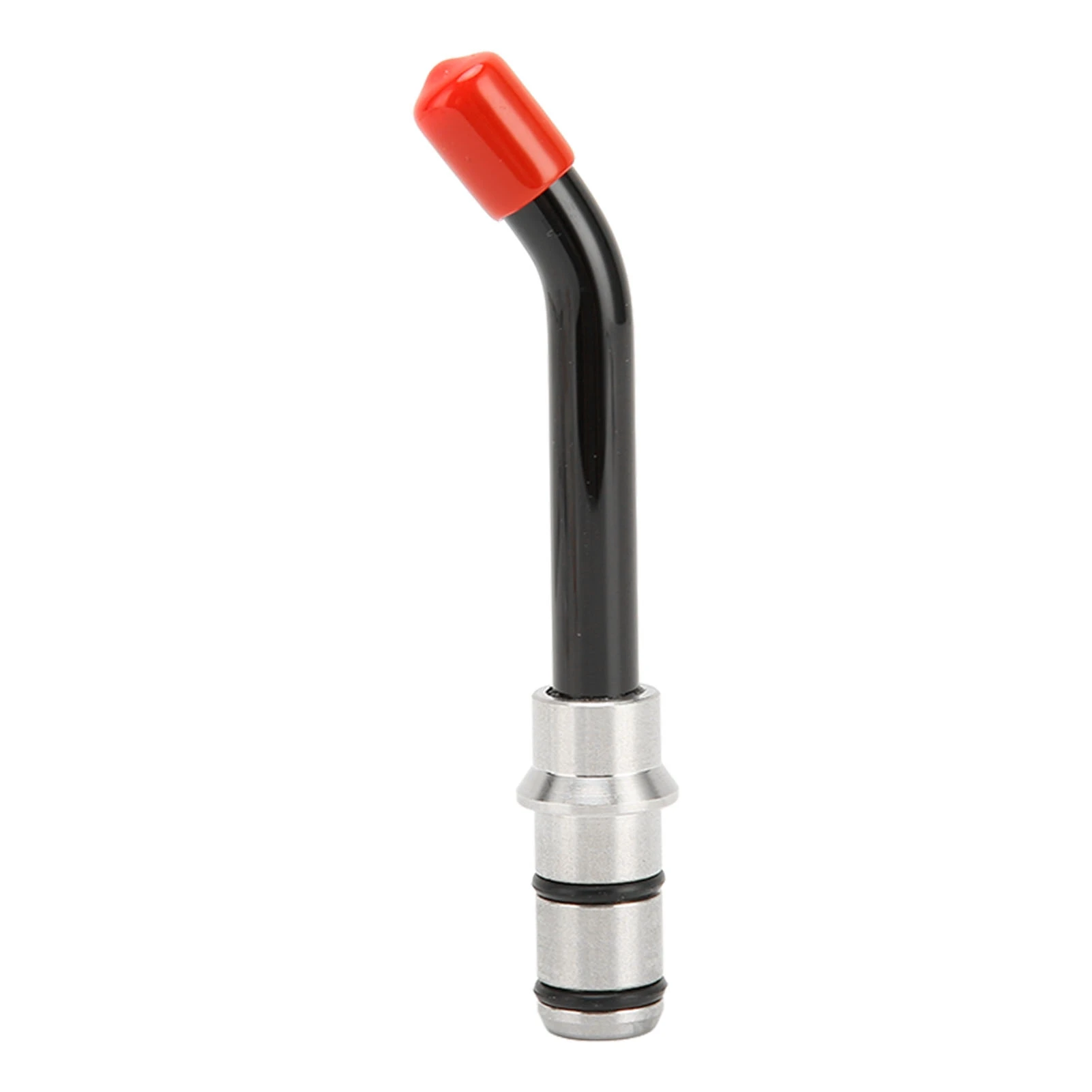 Dental Optical Guide Rod Stainless Steel Double Ring Dental Lamp Optical Tip Black 21mmx12mm