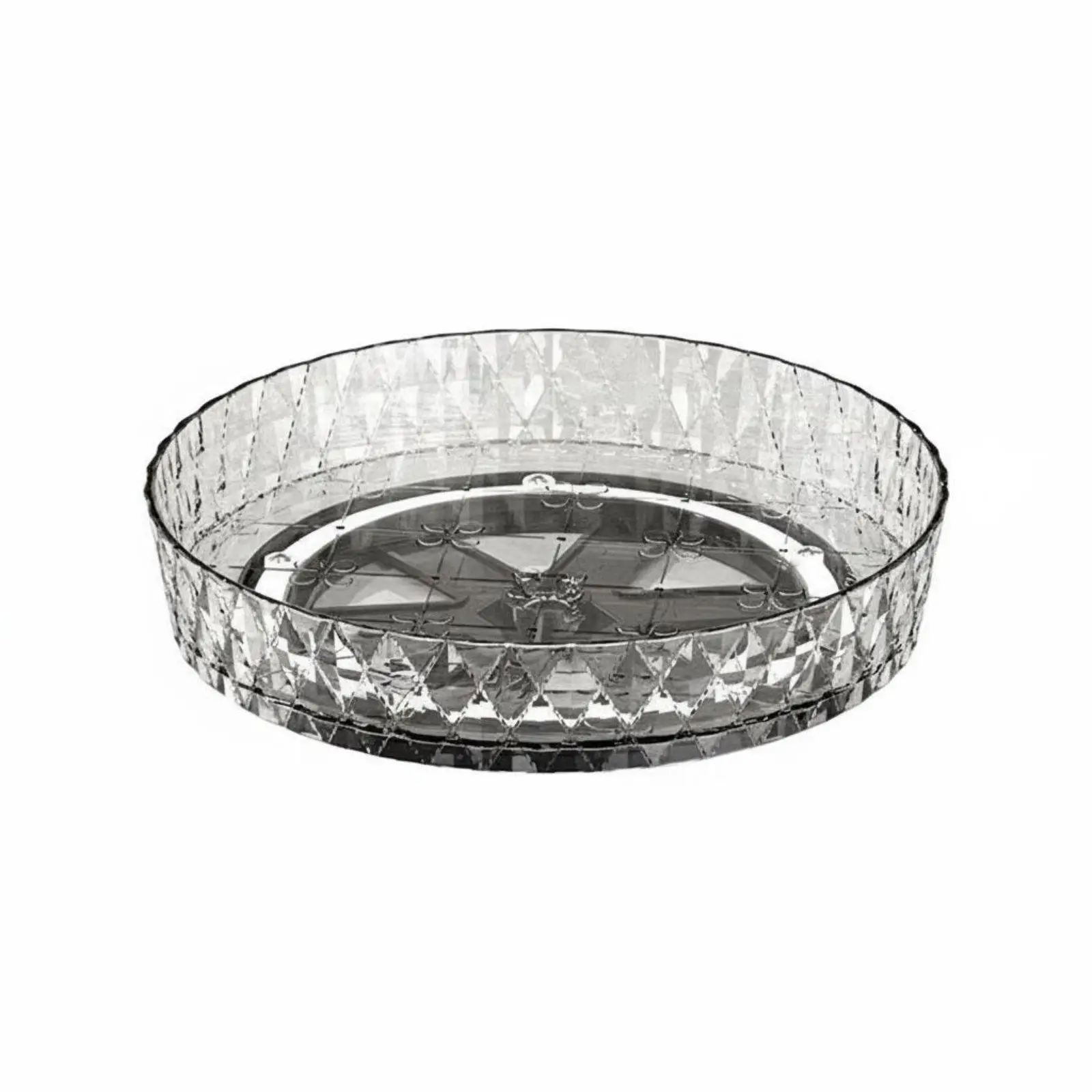Rotating Organizer Kitchen Turntable Tray Multi Use Spice Rack for Countertop Cabinet and Living Room Storage