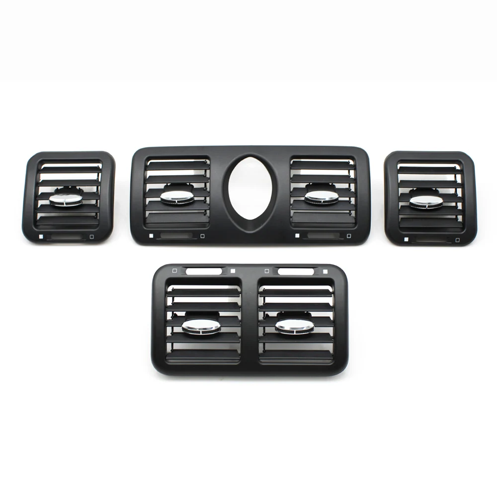 Auto Voor Achter Midden Dashboard Links Rechts Midden AC Vent Air Vent Panel Cover Voor Maserati Quattroporte M139 2004-2012 - afbeelding 2