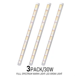 3pcs/lot 60cm 90cm LED Grow Light T8 Tube Bar Plant Lamp Full Spectrum for Cultivation Hydroponics Indoor Vegs Greens Grow Tent