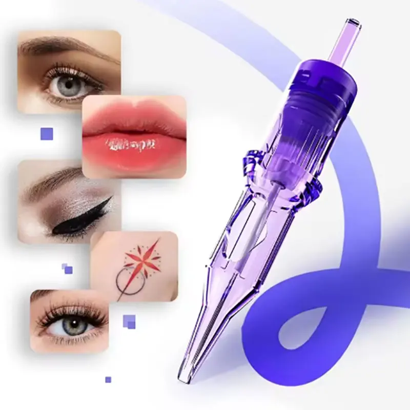 

10PCS RL Tattoo Cartridge Needles Permanent Makeup Machine Pen Disposable Sterile Round Liner Needles