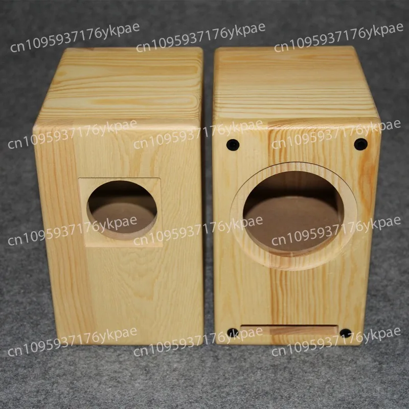 Solid Wood Speaker Enclosure Passive Speaker Cabinet Hi-Fi Full-Range Speaker Shell DIY
