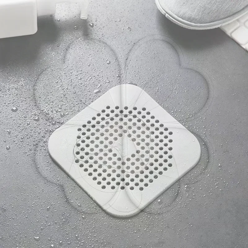 Drain Hair Catcher 3Pcs Anti-Clog Silicone Sink Strainer Covers Perfect New Home Gift for Bathroom Kitchen Use