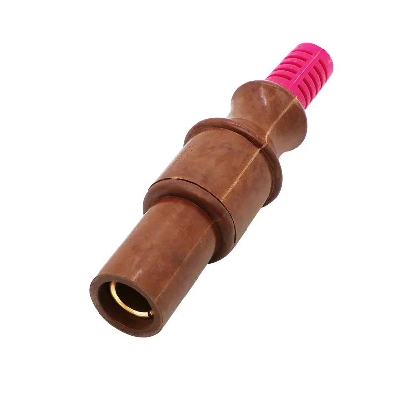 200A  Bakelite Plug Female-Male Connector Pro Lighting 2 round PIN Rewireable Socket Plug Set For Stage Lights Plug image 6