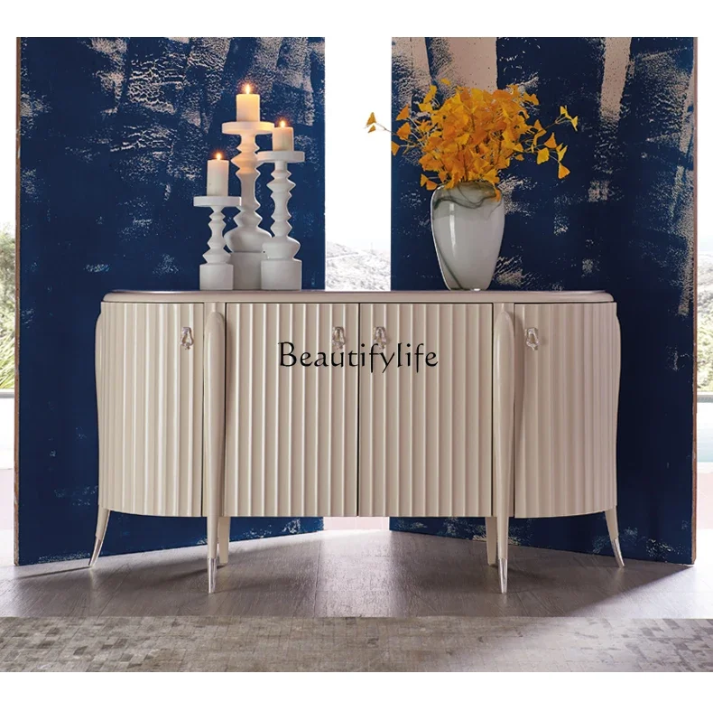 

yj32 American light luxury entrance cabinet integrated household small apartment modern simple storage decorative cabinet