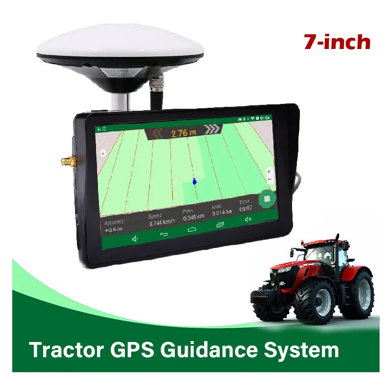 

7-дюймовая сельскохозяйственная GPS-навигационная система GNSS для трактора, сельскохозяйственная навигация