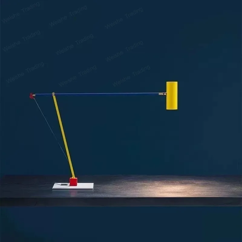 

Nordic Modern Internet Celebrity Atmosphere Memphis Fishing Living Study Room Floor-standing Lamp Simple Bedroom Vertical Lights