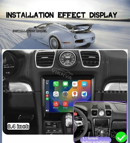 For Porsche Cayman Boxster 911 718 2010-2017 Android 12.0 8Core 8GB+128G Carplay DSP Car DVD Player Radio GPS Wifi multimedia