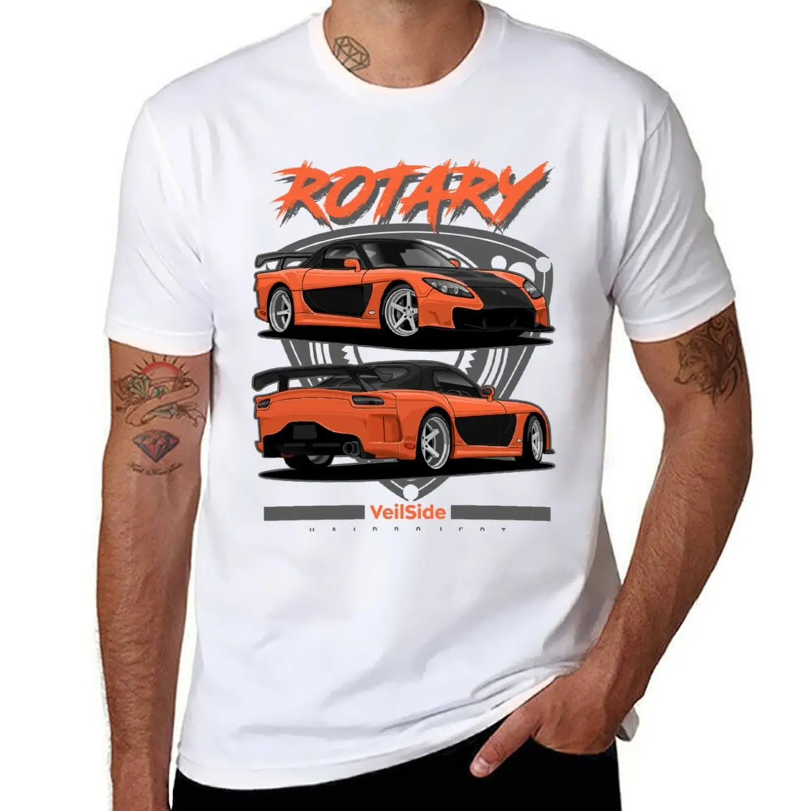 

RX-7 VeilSide Rotary T-Shirt funny t shirts man t shirt personalised T-Shirt