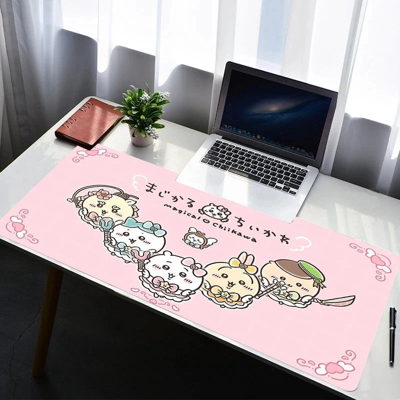 

Mouse Pad PC Non Slip Rubber Cartoon Mousepad Laptop Gamer Cabinet C-chiikawa Keyboard Pad Office Computer Gaming Desk Mouse Mat