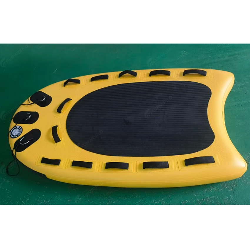 Heavy Duty Drop Stitch Rescue Sled For Jet Ski Snowmobile Ice Rescue Commercial Use