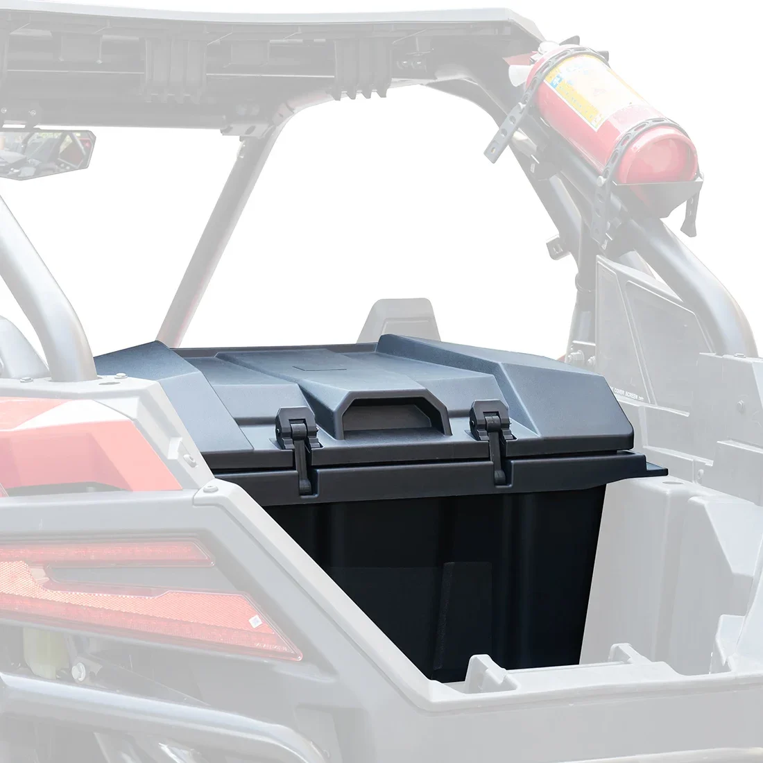 KEMIMOTO #2883751 73 QT Forward Cargo Box Rear Storage Bed Box Compatible with Polaris RZR PRO XP / 4 RZR Turbo R /4 2020-2024