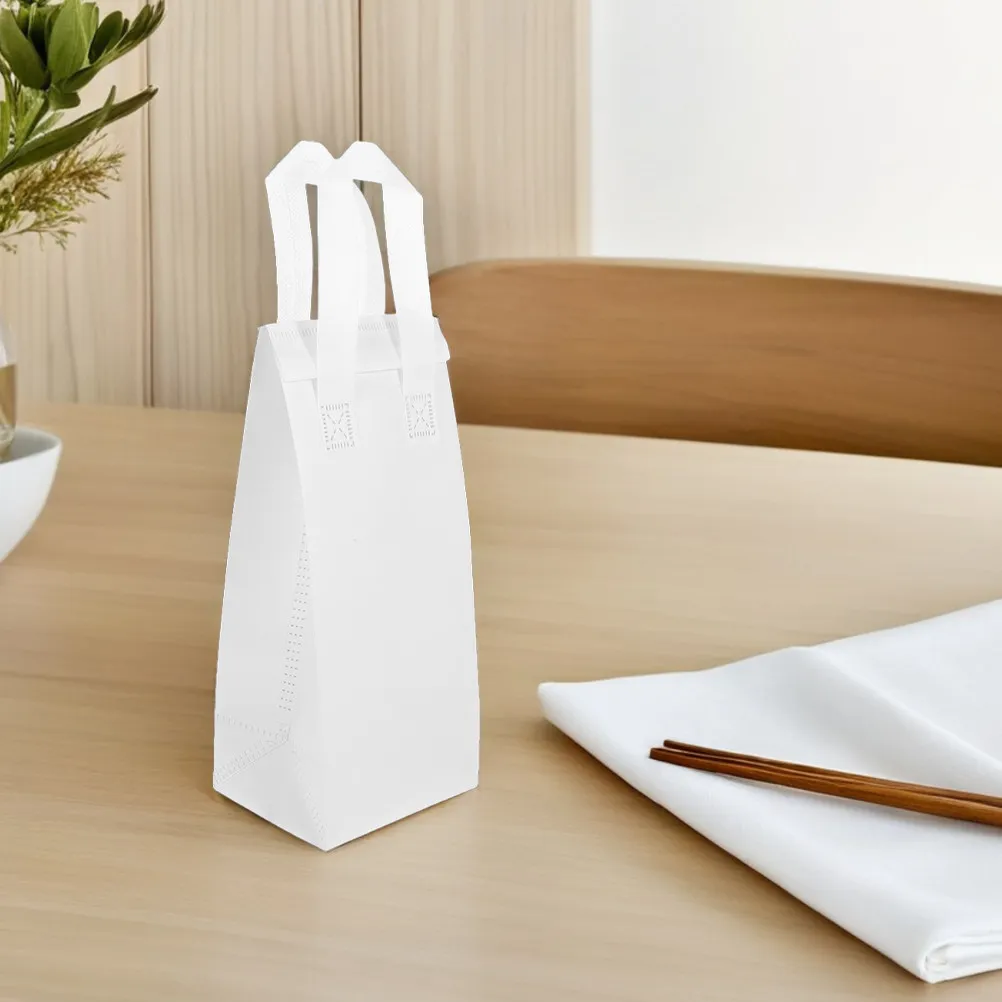 50Pcs Thermal Insulated Drink Carrier Bags Portable Takeout Bags Single Cup Packaging Hot Cold Beverage Coffee Holder view 5