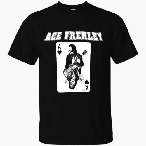 Ace Frehley Cotton Black Men T-shirt Black, Size S-2XL