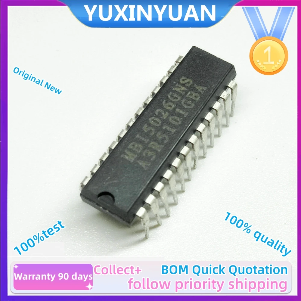 10PCs/Lot  New Original  MBI5026GNS MBI5026 DIP24 IC Chips in Stock 100%Quality