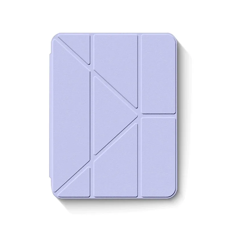 3+Y-fach faltbare, transparente Schutzhülle für iPad Air 4 5 6 7 11, für Air 2 9.7 Pro 11 Mini 6 7, Start-Hülle für 10. und 11. Generation 2025, 7/8/9 10.2