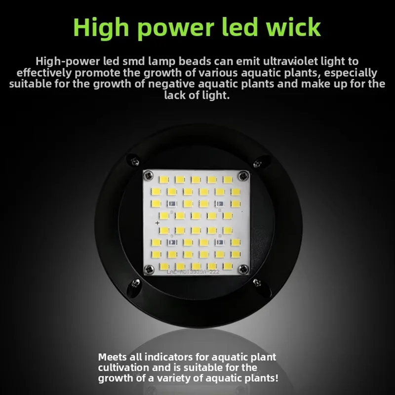 Sunsun Led Aquarium Light Landscape Spotlight Downlight Dimmable Adjustable Bracket Coral Lights Full Spectrum Fish Tank Lamp