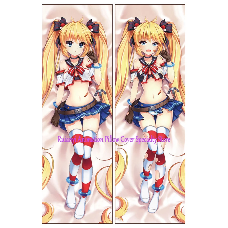 غطاء وسادة على الوجهين من Dakimakura-Anime للبالغين ، فتاة جميلة ، طباعة الجسم ، غطاء وسادة بالحجم الطبيعي